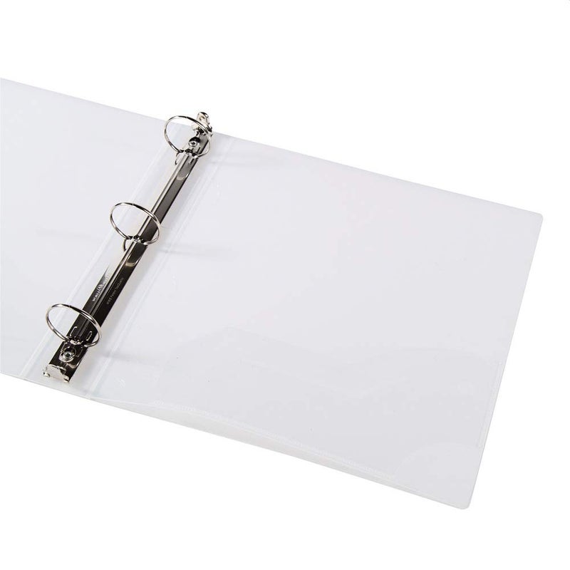 Filexec Products 1.5-Inch 3 Ring Binder, Pack of 2 (50298-64233), Clear - Image 2